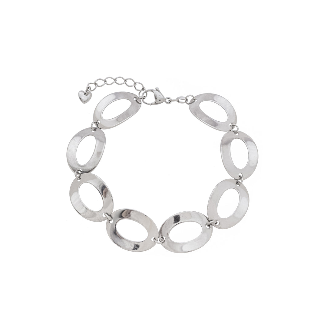 Pulseira Inox Oval