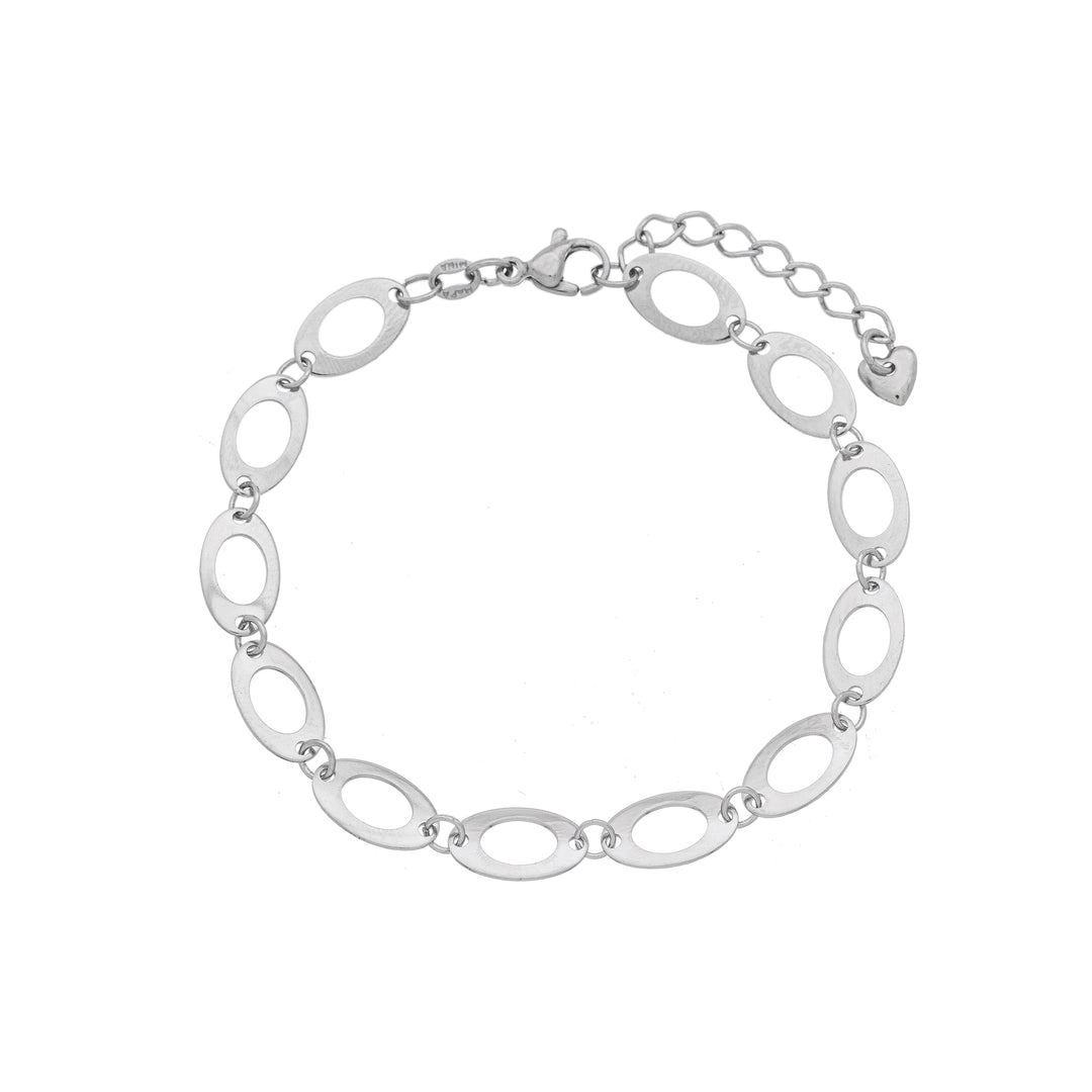 Pulseira Inox Oval